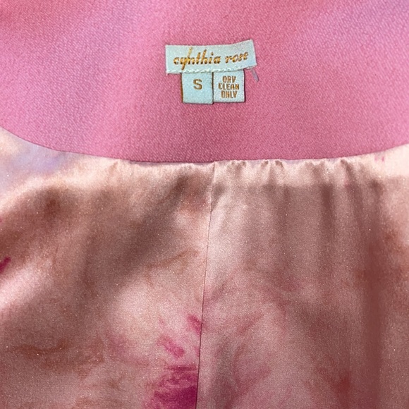 Rose wool two piece jacket and skirt - Picture 11 of 11